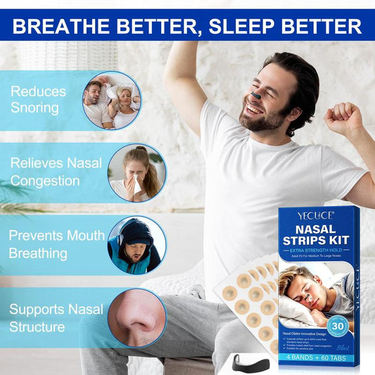 Magnetic Nasal Breathing Trainer – Improve Lung Capacity & Reduce Snoring