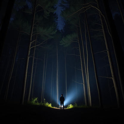 Mega Super Ultra -Powerful 200,000 Lumen Tactical Flashlight see everything and anything.